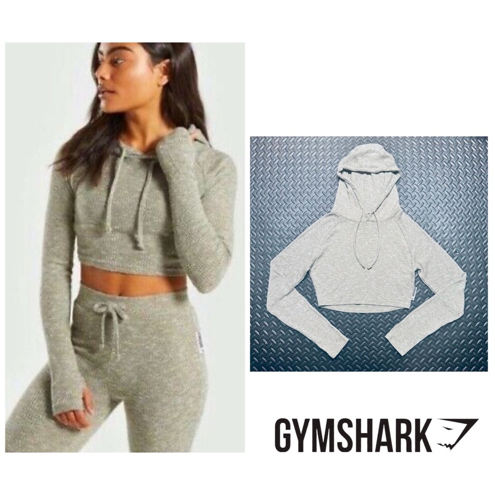 Gymshark Slounge women’s cropped hoodie